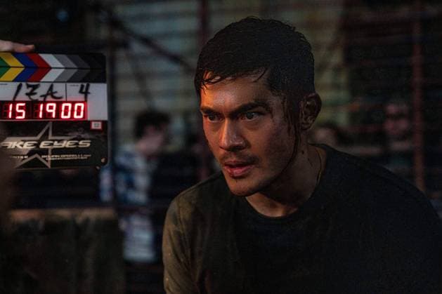 RELEASE DATE: July 23, 2021 TITLE: Snake Eyes: G.I. Joe Origins STUDIO: DIRECTOR: Robert Schwentke PLOT: A G.I. Joe spin-off centered around the character of Snake Eyes. STARRING: HENRY GOLDING as Snake Eyes on set. Canada  - ZUMAl90_ 20210520_sso_l90_082 Copyright: xMGMx