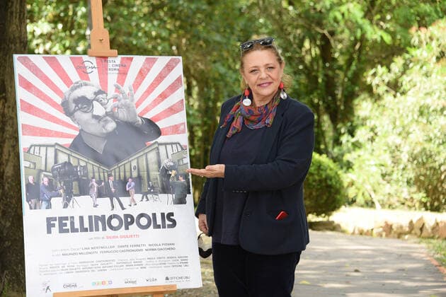 Foto IPP Gioia Botteghi Roma 24 05 2021 Photocall del film Fellinopolis, nella foto: la regista Silvia Giulietti Italy Photo Press - World Copyright