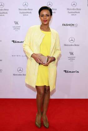 Dennenesch Zoude - Marc Cain Fashion show during the Mercedes-Benz Fashion week in Berlin on 16.01.2014 Copyright: xJamesxColdreyx