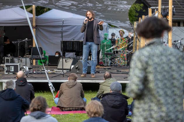 23.05.2021 , MO Moers , Moers Festival Pfingsten 2021. Tim Isfort , Künstlerischer Leiter Moers Festival.
