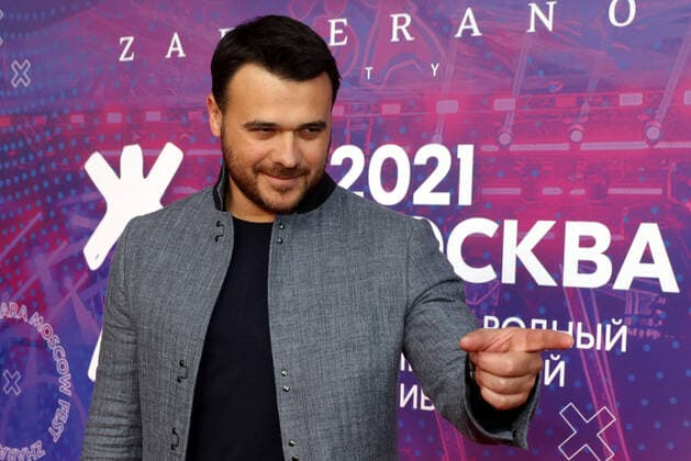 MOSCOW, RUSSIA - MAY 25, 2021: Singer Emin (Emin Agalarov) attends the pre-party event for the ZHARA Music Awards 2021 ceremony at the Zafferano restaurant. Mikhail Japaridze TASS  TS10152B