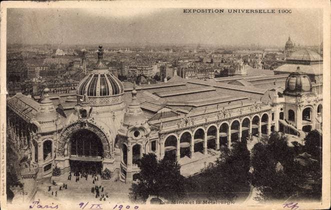 Paris, Expo, Weltausstellung 1900, Mines et la Métallurgie