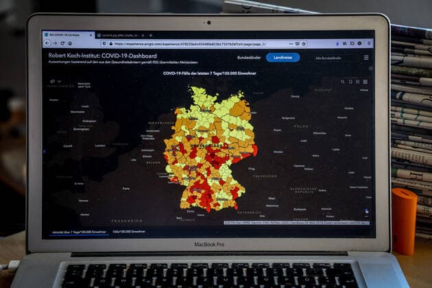 Coronavirus in Deutschland - Covid-19-Dashboard des Robert Koch-Institut 28.05.2021: Robert Koch-Institut: 7-Tage-Inzidenz 39,8. 7-Tage-Fallzahl 33.096. COVID-19-Fälle 3.669.870. Zugang um 7.380 gegenüber dem Vortag. COVID-19-Todesfälle 88.187. Zugang um 192 gegenüber dem Vortag.