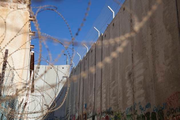 West Bank, Bethlehem: Israeli West Bank barrier West Bank, Bethlehem: the West Bank wall, a separation barrier between Israel and the Palestinian territories