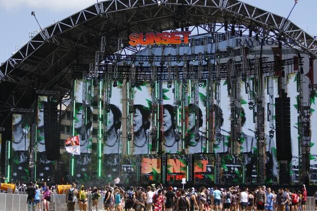 May 29, 2021, Tampa, Florida, USA: Electronic music fans gather at the return of Sunset Music Festival on Saturday, May 29, 2021 in Tampa. The 2020 festival was cancelled due to the COVID-19 pandemic. Tampa USA - ZUMAs70_ 20210529_zan_s70_078 Copyright: xLuisxSantanax