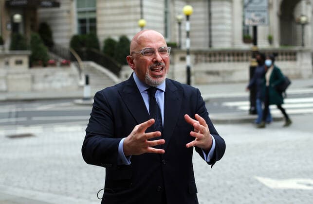 May 30, 2021, London, England, United Kingdom: UK Minister for Covid Vaccine Deployment NADHIM ZAHAWI is seen outside BBC New Broadcasting House before appearing at The Andrew Marr Show. London United Kingdom - ZUMAs262 20210530_zip_s262_005 Copyright: xTayfunxSalcix