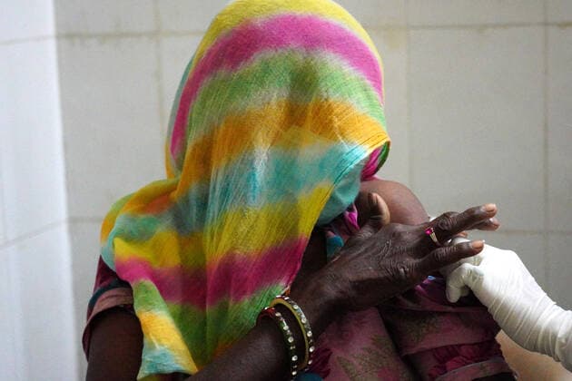 Virus Outbreak India Indian Health Worker Inoculates People With A Dose Of The Covid-19 Coronavirus Vaccine At A Vaccination Centre In Pushkar, Rajasthan, India On 30 May 2021. Pushkar Rajasthan India sharma-notitle210530_npGAu  Copyright: xHimanshuxSharmax