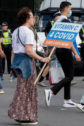 29 05 2021. London, United Kingdom. Anti Covid Rules March.  Copyright: xMartynxWheatleyx xParsonsxMediax PAR-7350-0006