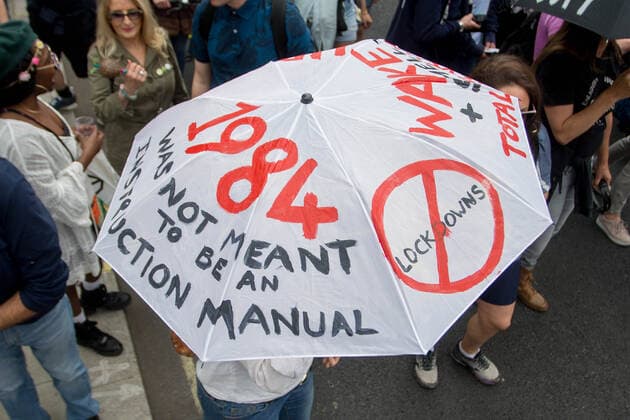 29 05 2021. London, United Kingdom. Anti Covid Rules March.  Copyright: xMartynxWheatleyx xParsonsxMediax PAR-7350-0039