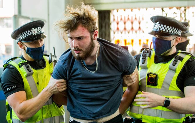 29 05 2021. London, United Kingdom. Anti Covid Rules March.  Copyright: xMartynxWheatleyx xParsonsxMediax PAR-7350-0054