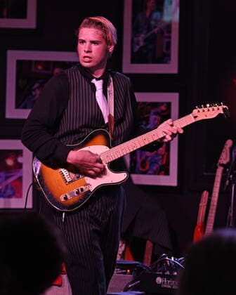 BOCA RATON - MAY 29: Darren Thiboutot Jr aka Memphis Lightning performs at The Funky Biscuit on May 29, 2021 in Boca Raton, Florida. Copyright: xmpi04 MediaPunchx