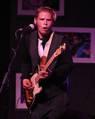 BOCA RATON - MAY 29: Darren Thiboutot Jr aka Memphis Lightning performs at The Funky Biscuit on May 29, 2021 in Boca Raton, Florida. Copyright: xmpi04 MediaPunchx