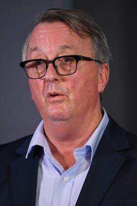 MARTIN FOLEY COVID19 PRESSER, Victorian Minister for Health Martin Foley speaks to the media during a press conference in Melbourne, Tuesday, June 1, 2021. ( NO ARCHIVING, EDITORIAL USE ONLY, NO USE IN BOOKS WITHOUT CONSENT MELBOURNE VIC AUSTRALIA  Copyright: xJAMESxROSSx 20210601001546573461