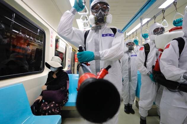 June 1, 2021, Taipei, Taipei, Taiwan: Chemical troops disinfect public areas and transport in Taipei, as Taiwan has seen more domestic Covid-19 cases and deaths related to the coronavirus. Taiwan CECC reported new 327 domestic COVID-19 cases and 13 deaths on Monday, bringing the total to 8,842, of which more than 7,500 are domestic cases. Taipei Taiwan - ZUMAs313 20210601_zip_s313_011 Copyright: xDanielxCengxShou-Yix