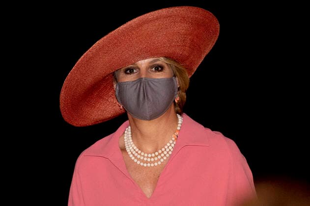01-06-2021 Groningen Queen Maxima during the opening of the Children™s Biennale, an interactive exhibition with work by artists from the Netherlands and abroad. in the Groninger Museum. Â  Copyright: xPPEx