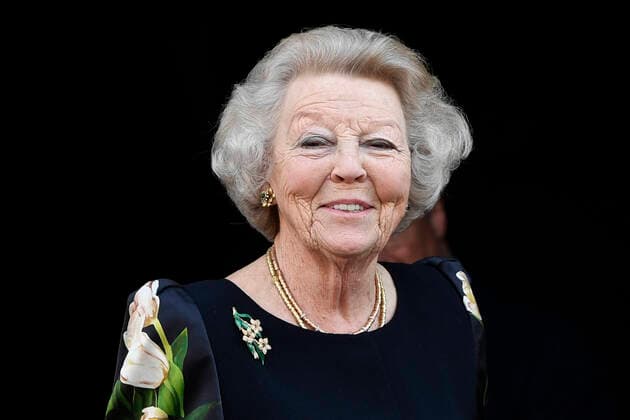 Bilder des Jahres 2021, Entertainment 06 Juni Entertainment Themen der Woche KW22 Entertainment Bilder des Tages 04-06-2021 Amsterdam Princess Beatrix arriving for the presentation of the 2020 and 2021 Silver Carnations (Zilveren Anjers) of the Prince Bernhard Cultuurfonds in the Royal Palace Amsterdam. Â  Copyright: xPPEx