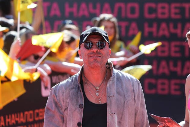 Muz-TV Music Awards in Moskau MOSCOW, RUSSIA â€“ JUNE 4, 2021: Presenter Dmitry Nagiyev at a ceremony to present the 2021 Muz-TV Music Awards, at the Megasport Arena. Sergei Karpukhin TASS  TS10375C