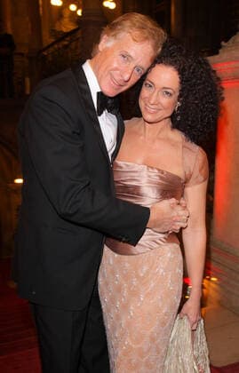 Womens World Award 05.03.2009 Schauspielerin Barbara Wussow + Mann Albert Fortell im Rathaus Wien, Friedrich-Schmidt-Platz 1, bei der Party nach der Verleihung der - Women World Awards - 05.03.2009 - Â