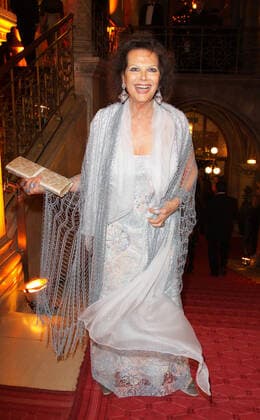 Womens World Award 05.03.2009 Schauspielerin Claudia Cardinale (Claude Josephine Rose Cardinale) im Rathaus Wien, Friedrich-Schmidt-Platz 1, bei der Party nach der Verleihung der - Women World Awards - 05.03.2009 - Â