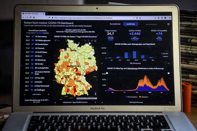 Coronavirus in Deutschland - Covid-19-Dashboard des Robert Koch-Institut 05.06.2021