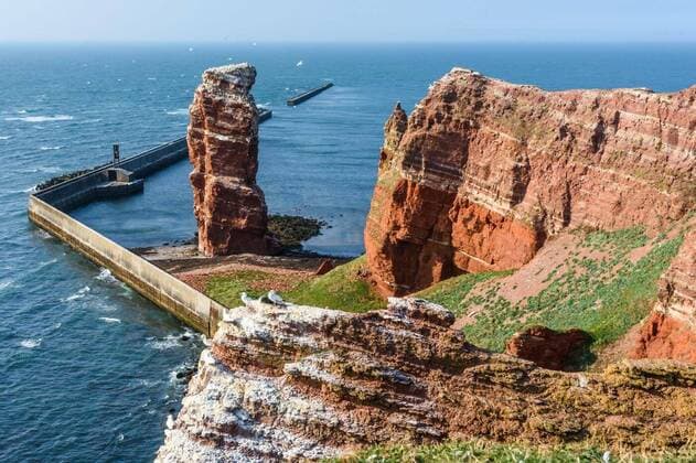  Famous Rock Lange Anna (Tall Anna) at the German offshore island Helgoland, Germany, 21.02.2020 11:47:40, Copyright: xConnyPokornyx Panthermedia28149386
