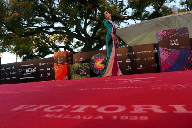 June 6, 2021: June 6, 2021 (Malaga) Actress Noemi Ruiz poses in the photocall of SundayÃ¢â‚¬â ¢s gala at the 24th edition of the Malaga Spanish Film Festival Malaga Spain - ZUMAc161 20210606_zap_c161_030 Copyright: xLorenzoxCarnerox