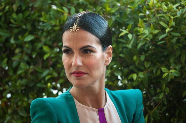 June 6, 2021, Malaga, Spain: Spanish actress, Noemi Ruiz poses for photographers at the red carpet inside Miramar Hotel..The new edition of the 24th Malaga Spanish Film Festival, a great cinematographic event in Spain, presents film candidates to win the Biznaga de Oro prize, following all measures to prevent the spread of coronavirus and to guarantee a secure event. The festival will be held from 3rd to 13th June. Malaga Spain - ZUMAs197 20210606_zaa_s197_234 Copyright: xJesusxMeridax