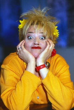 50. Sendung 7 Tage, 7 Köpfe 50. Sendung 7 Tage, 7 Köpfe , satirische Talkshow, Deutschland 1996 - 2005, Mitwirkende: Gaby Köster, Köln Nordrhein-Westfalen Deutschland *** 50 Sendung 7 Tage, 7 Köpfe 50 Sendung 7 Tage, 7 Köpfe , satirical talk show, Germany 1996 2005, contributor Gaby Köster, Cologne North Rhine Westphalia Germany Copyright: FrankxHempel Nur redaktionelle Nutzung. Editorial usage only. UnitedArchives19530924_06 EDITORIAL USE ONLY