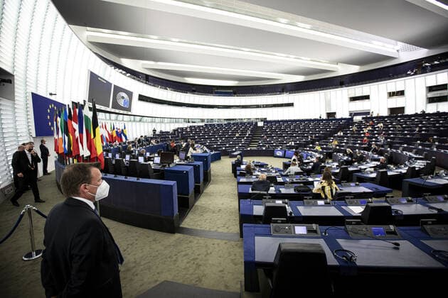 The opening of the plenary session of the European Parliament in Strasbourg NEWS : ouverture de la session peniere du Parlement europeen - Strasbourg - 07 06 2021 ELYxandrocegarra panoramic 
