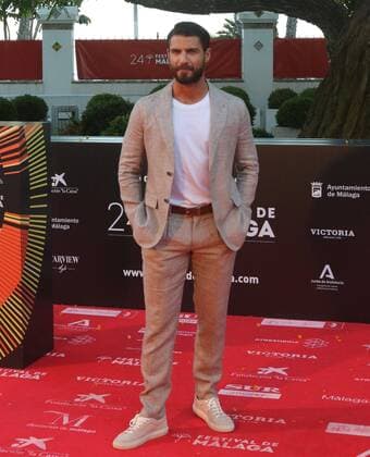 June 7, 2021 Malaga The actor Maxi Iglesias at the photocall on Monday 24th edition of the Malaga Spanish Film Festival Cordon Press  FOTOSxLORENZOxCARNERO CORDONPRESS
