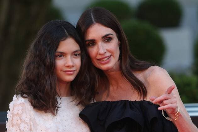 June 7, 2021 Malaga Paz Vega, excited by the debut of her daughter Ava in the cinema The actress stars La casa del caracol , where also appears her second daughter with Orson Salazar Paz Vega has attended the press presentation of her new film, directed by the novel Macarena Astorga, and has done so accompanied by her husband and two children Orson and Lenon Cordon  FOTOSxLORENZOxCARNERO CORDONPRESS