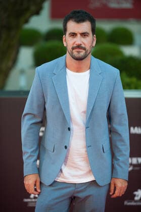 June 8, 2021, Malaga, Spain: Actor, Federico Repetto poses for photographers at the red carpet inside miramar hotel..The new edition of the 24th Malaga Spanish Film Festival, a great cinematographic event in Spain, presents the film candidates to win the Biznaga de Oro prize, following all measures to prevent the spread of coronavirus and to guarantee a secure event. The festival will be held from 3 to 13 June. Malaga Spain - ZUMAs197 20210608_zaa_s197_202 Copyright: xJesusxMeridax
