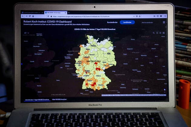 Coronavirus in Deutschland, Informationen des Robert-Koch-Instituts zur aktuellen Lage DEU, Deutschland, .