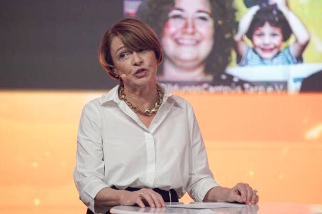 Verleihung des deutschen KITA Preis 2021 Aktuell, 09.06.2021, Berlin, DKJS-Schirmherrin Elke Buedenbender im Portrait bei der Verleihung des Deutschen KITA Preis 2021 Berlin Berlin Deutschland