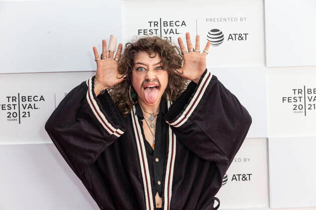 Tribeca Film Festival: Mark, Mary & Some Other People Premiere Actress Odessa A zion poses during Mark, Mary & Some Other People premiere at Tribeca Film Festival at Waterfront Plaza, Battery Park City New York New York United States Copyright: LevxRadin