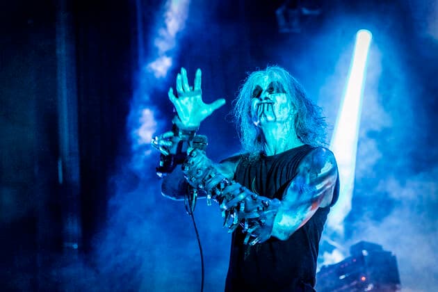 1349 live in Olso, Norway Oslo, Norway. 10th, June 2021. The Norwegian black metal band 1349 performs a live concert at Sentrum Scene in Oslo. Here vocalist Ravn is seen live on stage. Oslo Norway Sentrum Scene  Copyright: xGonzalesxPhoto TerjexDokkenx