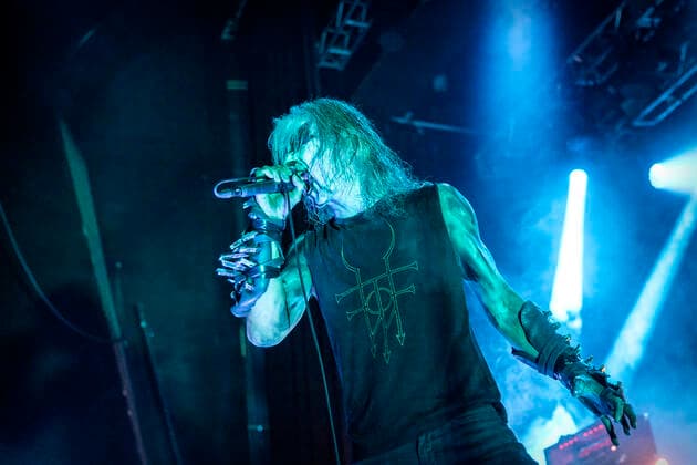 1349 live in Olso, Norway Oslo, Norway. 10th, June 2021. The Norwegian black metal band 1349 performs a live concert at Sentrum Scene in Oslo. Here vocalist Ravn is seen live on stage. Oslo Norway Sentrum Scene  Copyright: xGonzalesxPhoto TerjexDokkenx