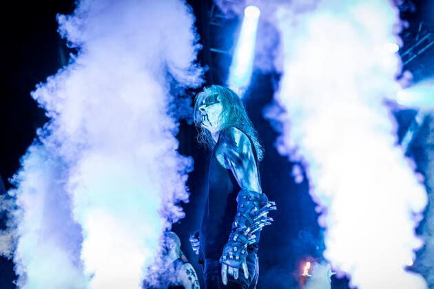 1349 live in Olso, Norway Oslo, Norway. 10th, June 2021. The Norwegian black metal band 1349 performs a live concert at Sentrum Scene in Oslo. Here vocalist Ravn is seen live on stage. Oslo Norway Sentrum Scene  Copyright: xGonzalesxPhoto TerjexDokkenx