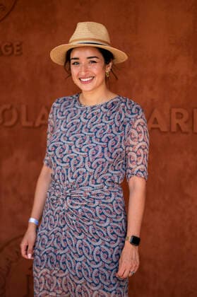 Shirine Boutella CELEBRITES : Internationaux de France Roland Garros 2021 - Paris - 11 06 2021 JBAutissier Panoramic 