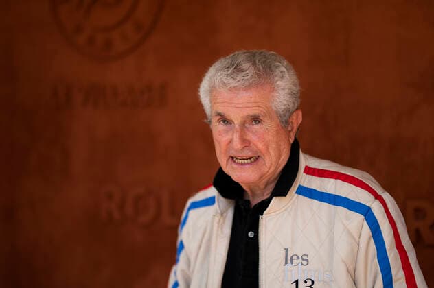 Claude Lelouch CELEBRITES : Internationaux de France Roland Garros 2021 - Paris - 11 06 2021 JBAutissier Panoramic 