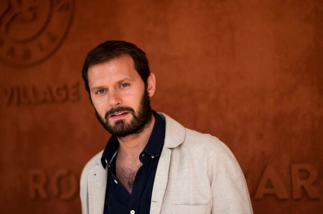 Hugo Becker CELEBRITES : Internationaux de France Roland Garros 2021 - Paris - 11 06 2021 JBAutissier Panoramic 