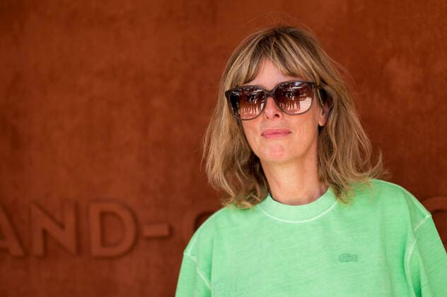 Karin Viard CELEBRITES : Internationaux de France Roland Garros 2021 - Paris - 11 06 2021 JBAutissier Panoramic 