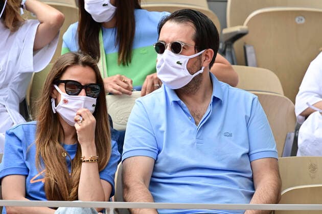 Jean Francois Piege CELEBRITES : Internationaux de France Roland Garros 2021 - Finale Femmes - Paris - 12 06 2021 JBAutissier Panoramic 