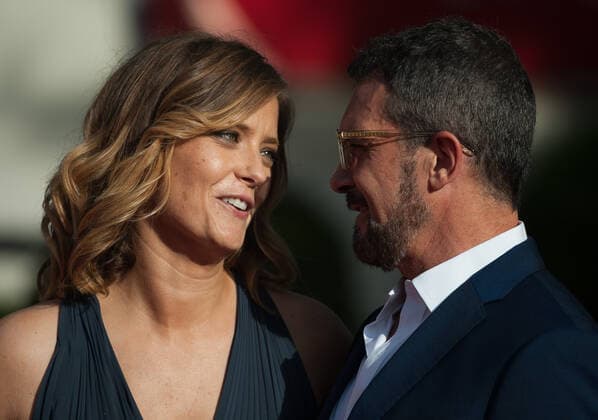 June 12, 2021, Malaga, Spain: Spanish actor, Antonio Bandera and TV presenter, Maria Casado pose for photographers at the closing red carpet inside Miramar Hotel..The new edition of the 24th Malaga Spanish Film Festival, a great cinematographic event presents the film candidates to win the Biznaga de Oro prize, following all measures to prevent the spread of coronavirus and to guarantee a secure event. The festival will be held from 3 to 13 June. Malaga Spain - ZUMAs197 20210612_zaa_s197_270 Copyright: xJesusxMeridax