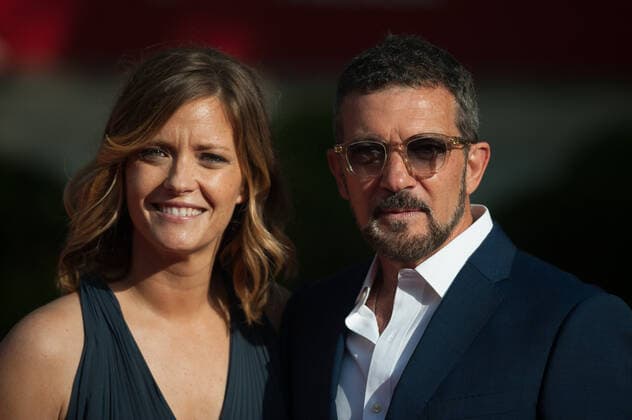 June 12, 2021, Malaga, Spain: Spanish actor, Antonio Bandera and TV presenter, Maria Casado pose for photographers at the closing red carpet inside Miramar Hotel..The new edition of the 24th Malaga Spanish Film Festival, a great cinematographic event presents the film candidates to win the Biznaga de Oro prize, following all measures to prevent the spread of coronavirus and to guarantee a secure event. The festival will be held from 3 to 13 June. Malaga Spain - ZUMAs197 20210612_zaa_s197_268 Copyright: xJesusxMeridax