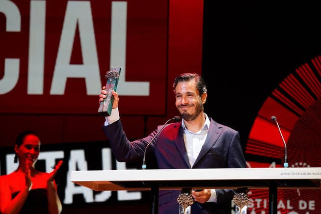 June 12, 2021, Malaga, Spain: Jose Luis Picado seen during the Closing Gala of Festival de Malaga 2021 at Teatro Cervantes, Picado won Biznaga de Plata al Mejor Montaje Award with Destello Bravio film.. El Ventre del Mar , a film directed by Agusti Villaronga, have been the most awarded film during Festival de Malaga 2021. Malaga Spain - ZUMAs197 20210612_zaa_s197_578 Copyright: xFrancisxGonzalezx