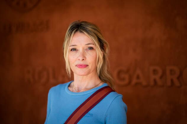 Anne Marivin CELEBRITES : Internationaux de France Roland Garros 2021 - Finale Hommes - Paris - 13 06 2021 JBAutissier Panoramic 
