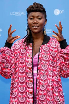 Alice Diop bei der Ankunft zur Preisverleihung der Berlinale Summer Special 2021 71. Internationale Filmfestspiele Berlin im Freiluftkino Museumsinsel. Berlin, 13.06.2021
