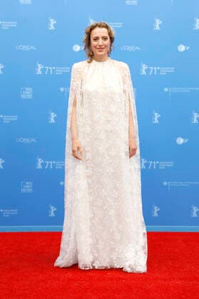 Maren Eggert bei der Ankunft zur Preisverleihung der Berlinale Summer Special 2021 71. Internationale Filmfestspiele Berlin im Freiluftkino Museumsinsel. Berlin, 13.06.2021