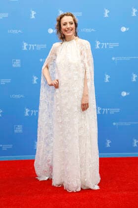 Entertainment Bilder des Tages Maren Eggert bei der Ankunft zur Preisverleihung der Berlinale Summer Special 2021 71. Internationale Filmfestspiele Berlin im Freiluftkino Museumsinsel. Berlin, 13.06.2021